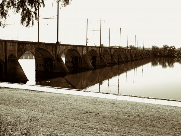 Cumberland Valley Railroad Bridge by Jean Macaluso 